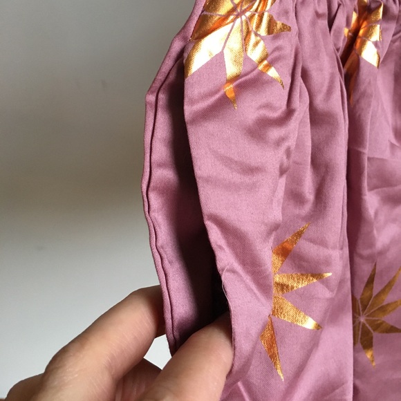 NWT Tea Collection Scandi Star Sateen Skirt 2 - Picture 2 of 3